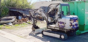Demolition in Broomfield, Colorado