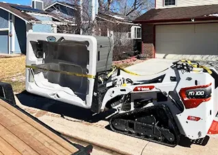 Hot tub removal service