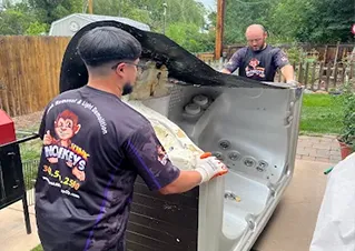 Hot Tub Removal Services Near Arvada, Colorado