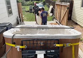 Hot Tub Removal Services Near Arvada, Colorado