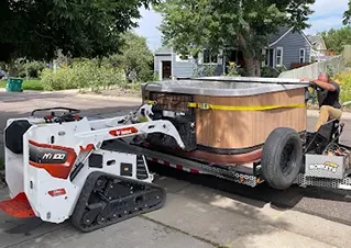 Hot Tub Removal Services Near Arvada, Colorado
